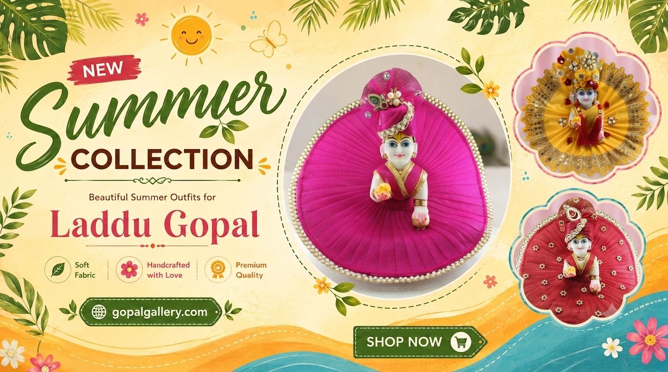 laddu gopal banner
