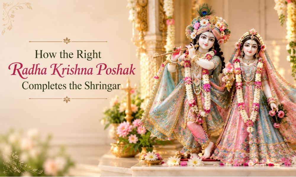 How the Right Radha Krishna Poshak Completes the Shringar